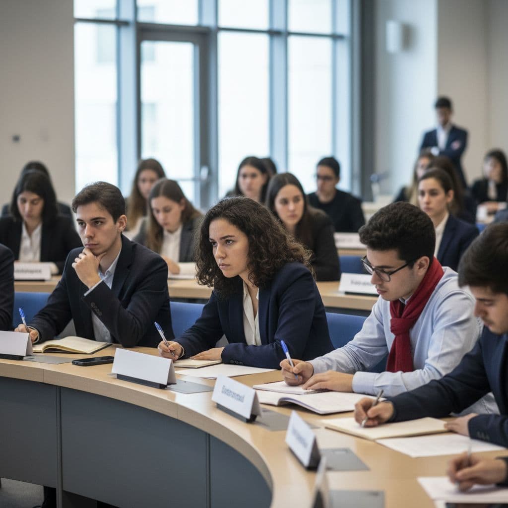200 estudantes de 30 países simulam diplomacia da ONU na Maia
