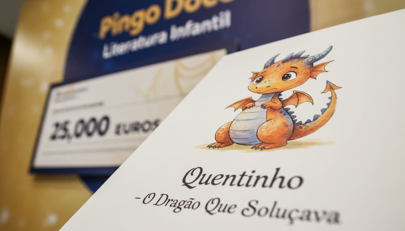 A ilustradora madeirense Rafaela Rodrigues vence o Prémio Pingo Doce com um dragão com soluços