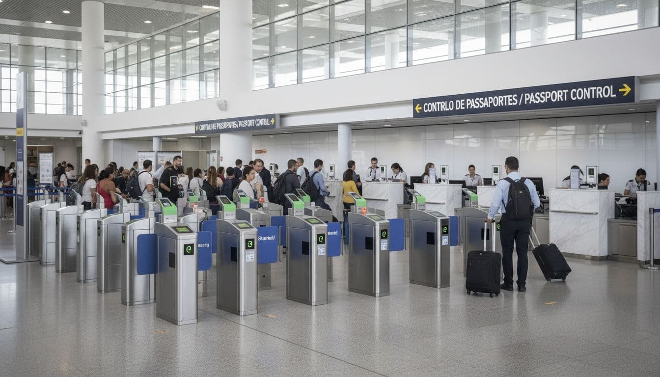 Aeroportos portugueses recebem luz verde de Bruxelas para suspender controlo biométrico