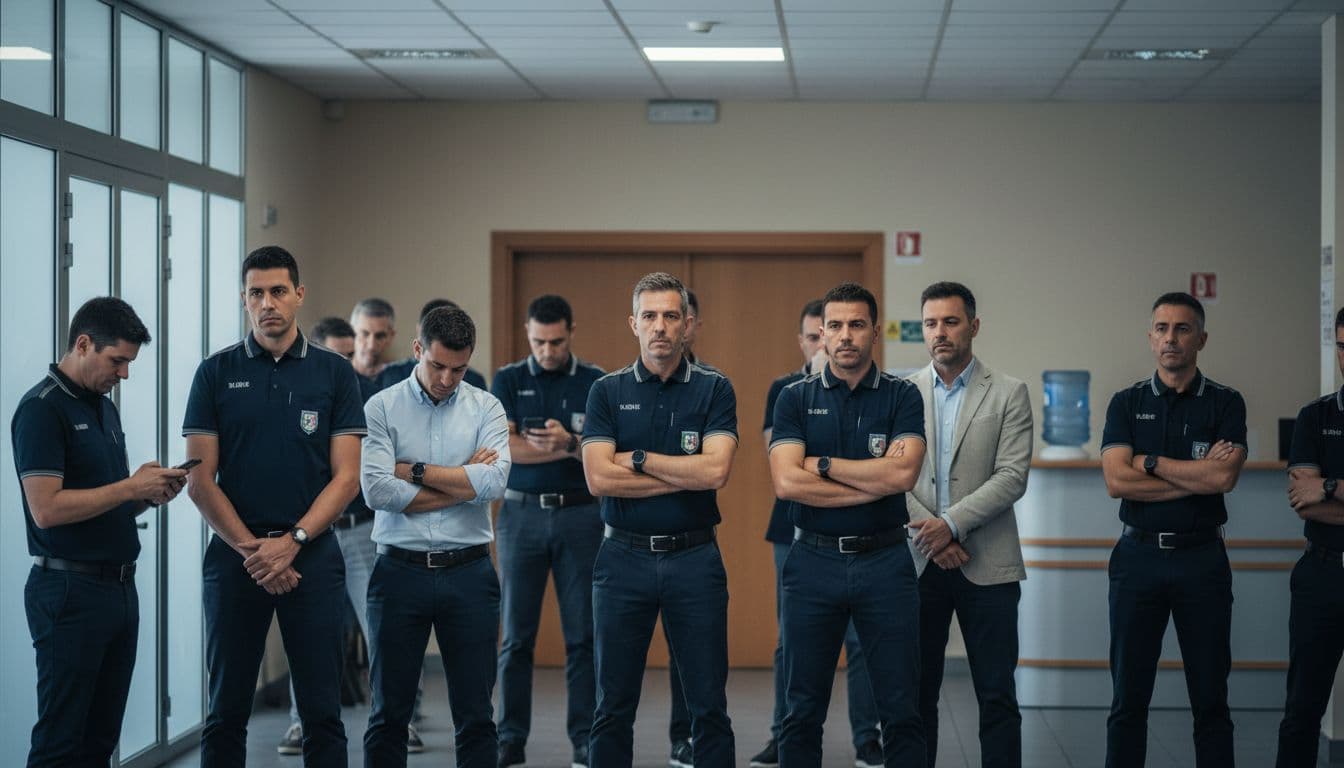 Árbitros paralisam estágio em Tomar e exigem desculpas de Pedro Proença