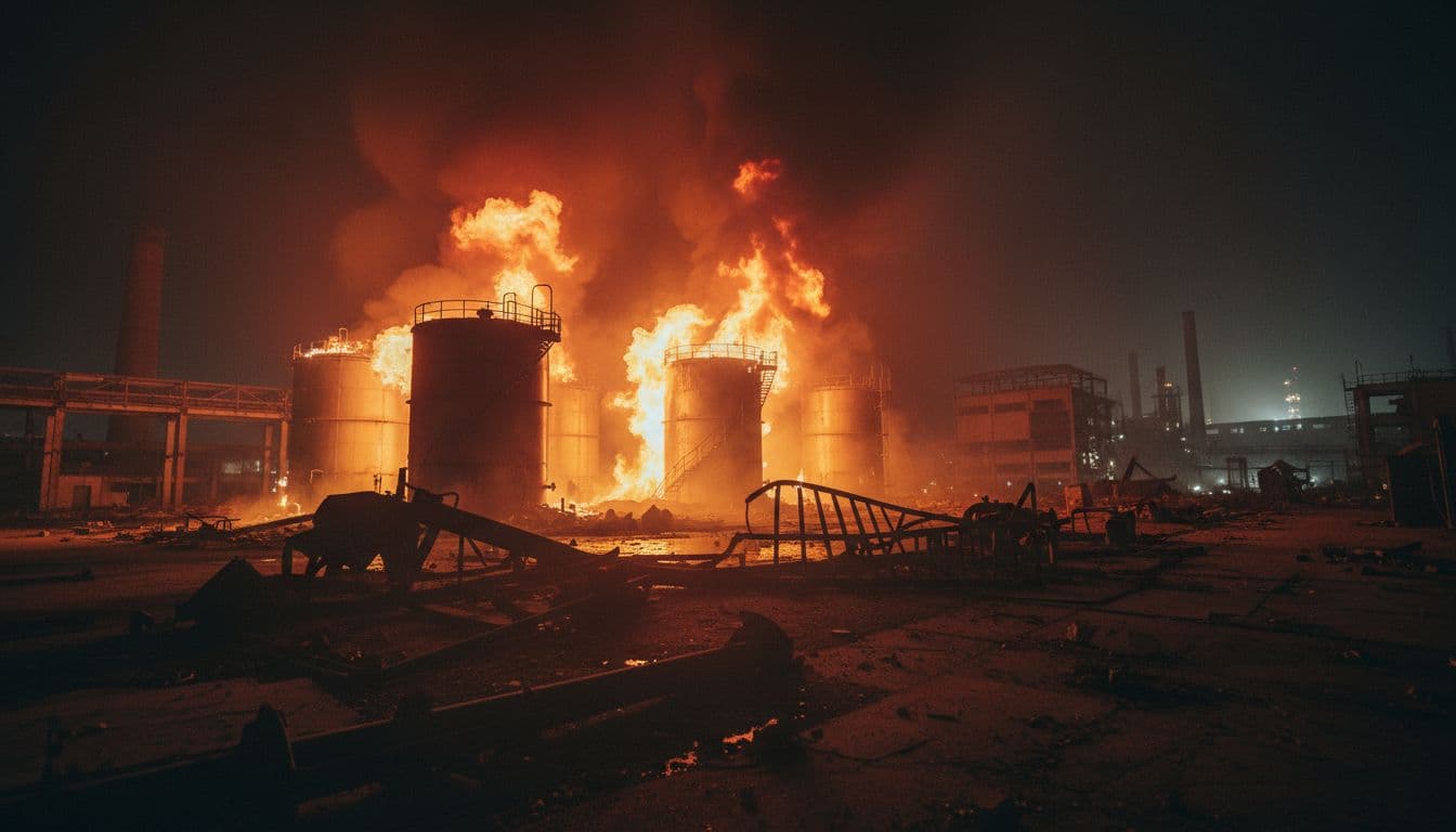 Ataques noturnos entre Rússia e Ucrânia provocam quatro mortos e múltiplos incêndios