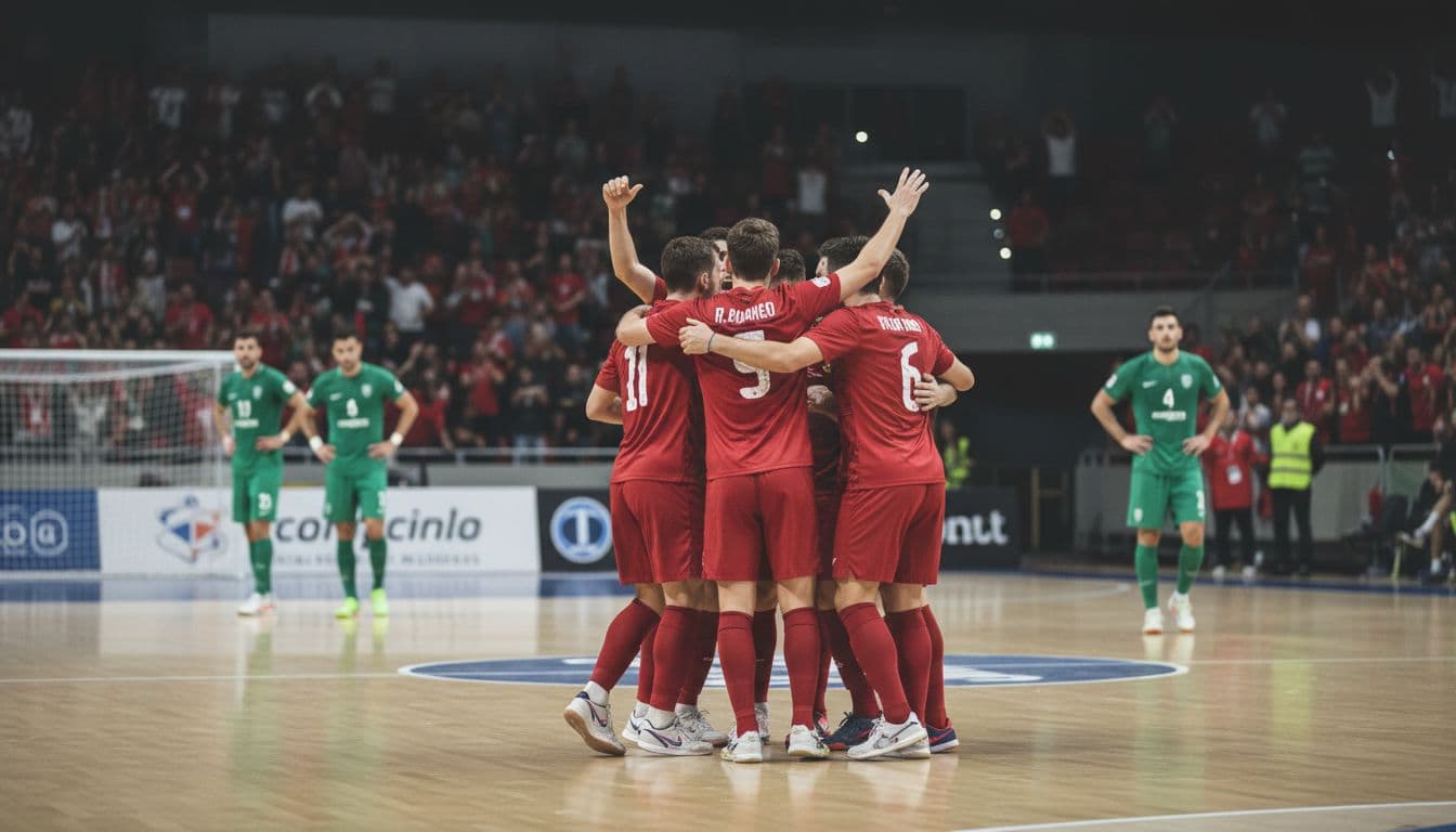 Benfica supera Sporting nos penáltis e recupera liderança na final de futsal