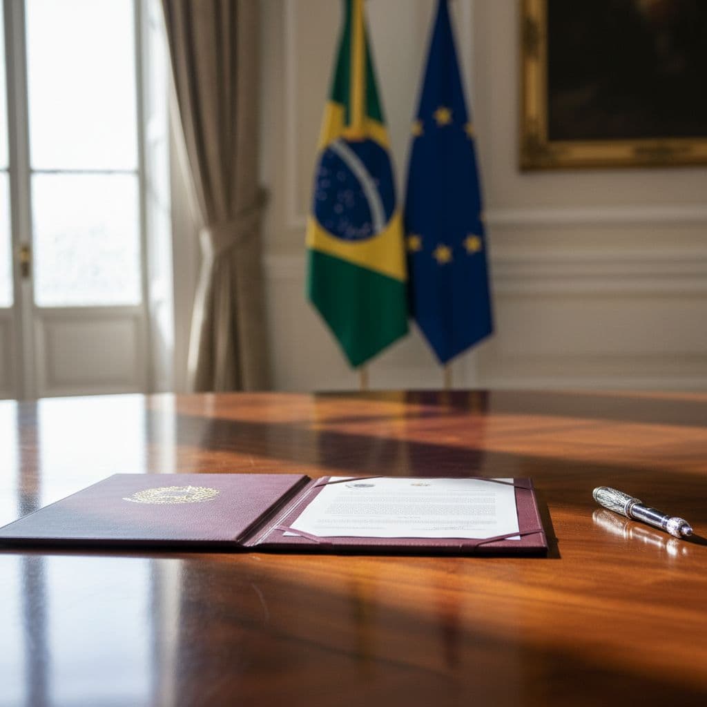 Brasil promulga acordo Mercosul-UE após 25 anos de negociações