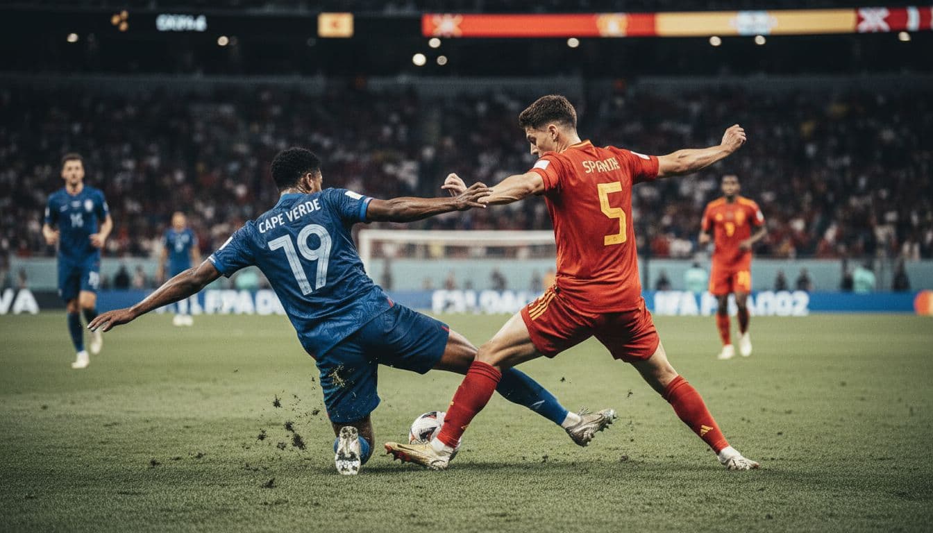 Cabo Verde enfrenta a campeã Espanha na estreia histórica no Mundial 2026