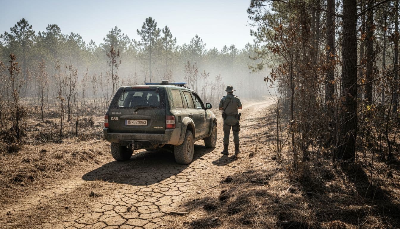 Calor extremo ativa mais de 200 patrulhas diárias da GNR contra incêndios