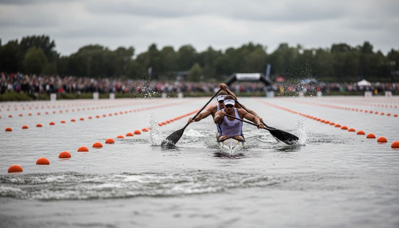Canoagem portuguesa brilha na Polónia com ouro de Pimenta e prata no K2 500