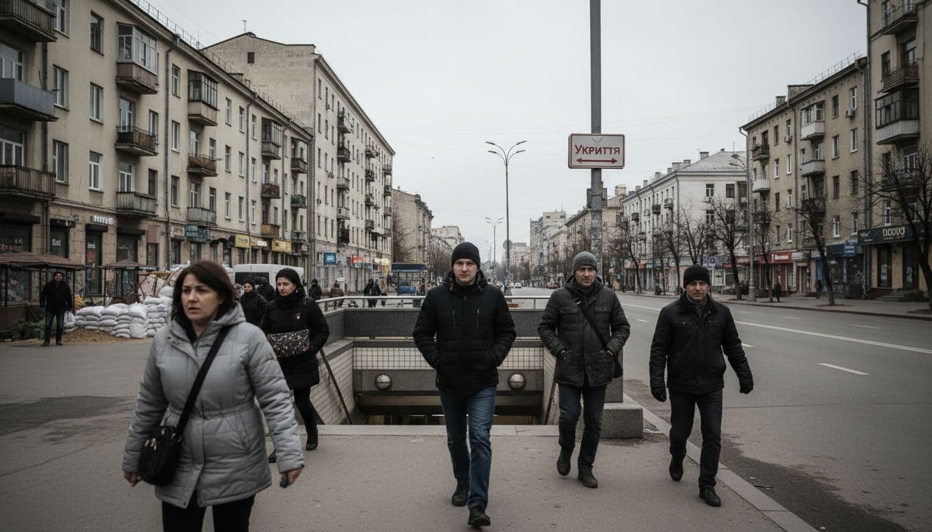 A capital ucraniana prepara-se para nova ofensiva russa após alerta de Zelensky