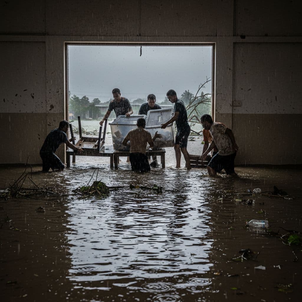 Catástrofes climáticas já interromperam 94 eleições em 52 países