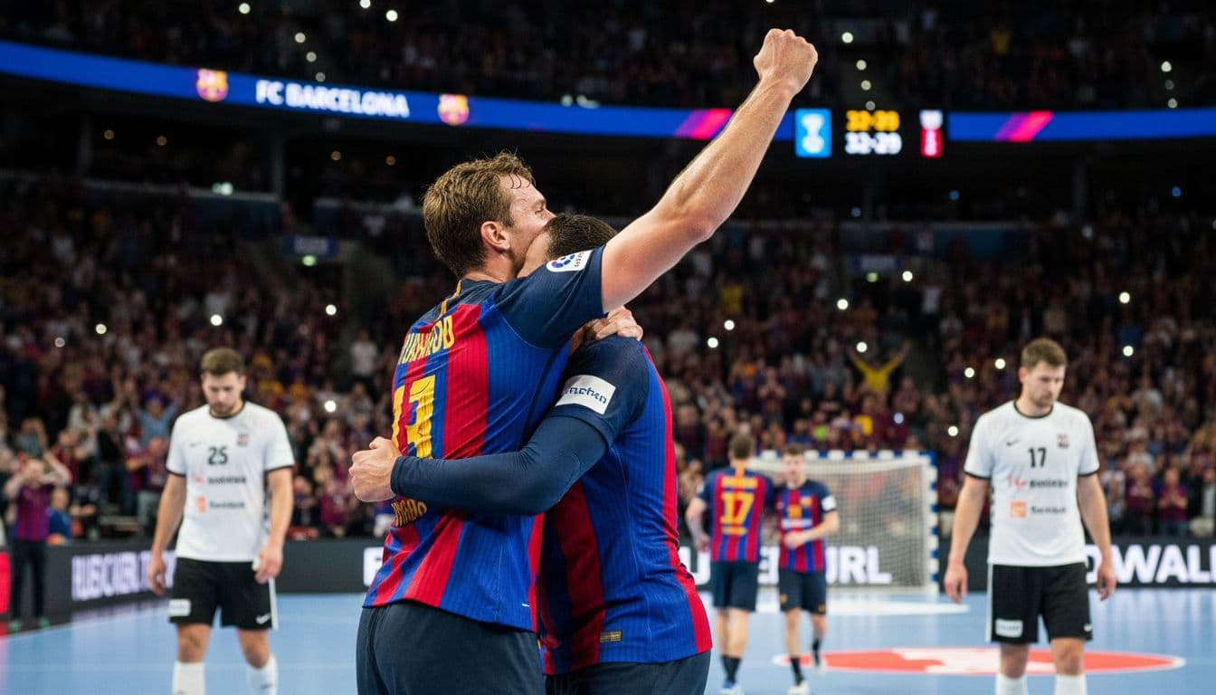 Colónia coroa FC Barcelona com a 13.ª Liga dos Campeões de andebol