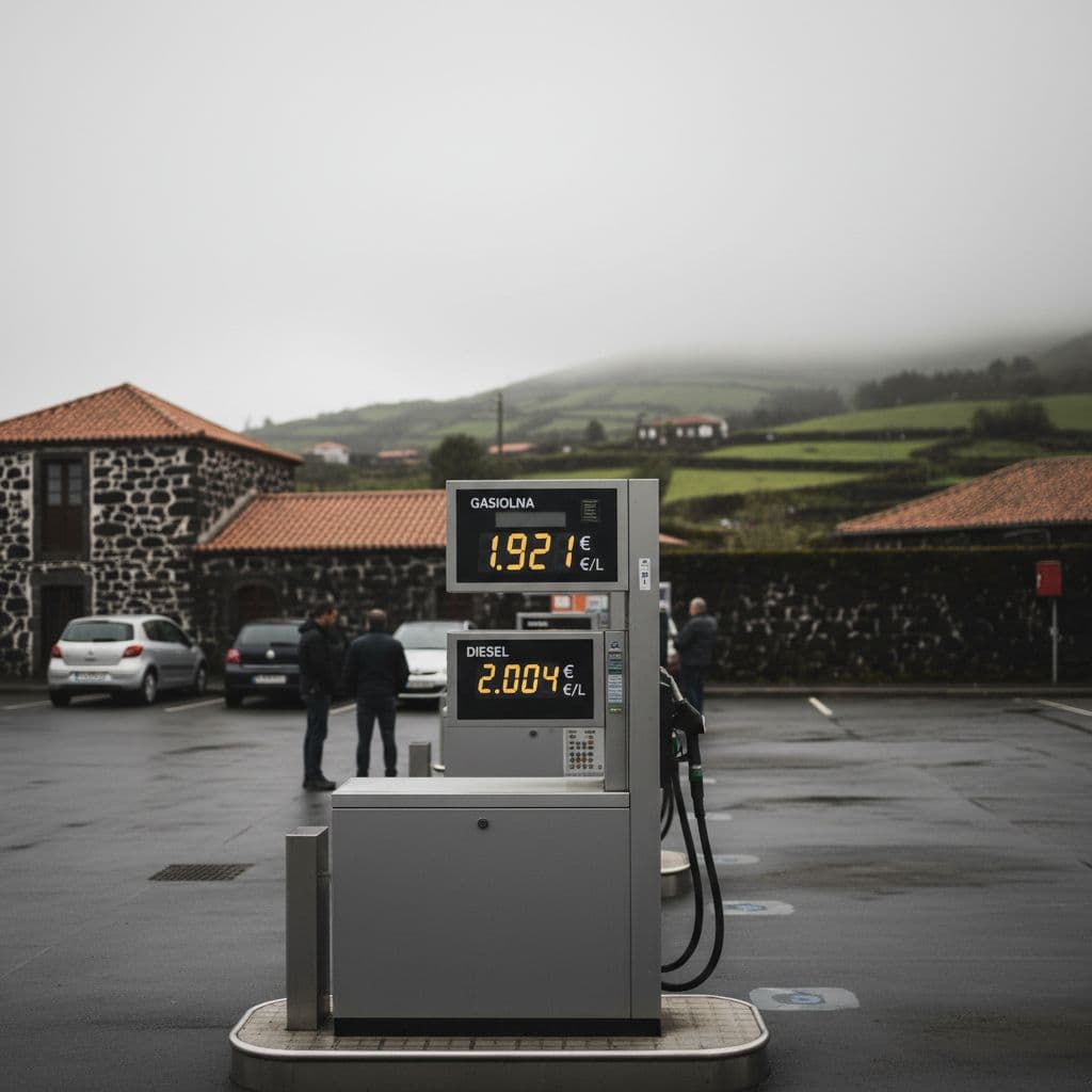 Combustíveis nos Açores sobem mais de 20 cêntimos apesar de desconto fiscal