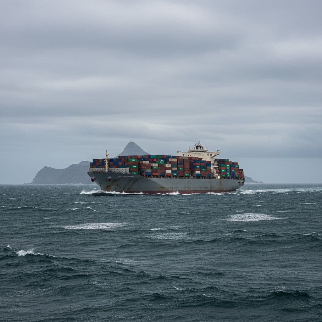 Conflito no Médio Oriente desvia navios e ameaça milhares de baleias na África do Sul