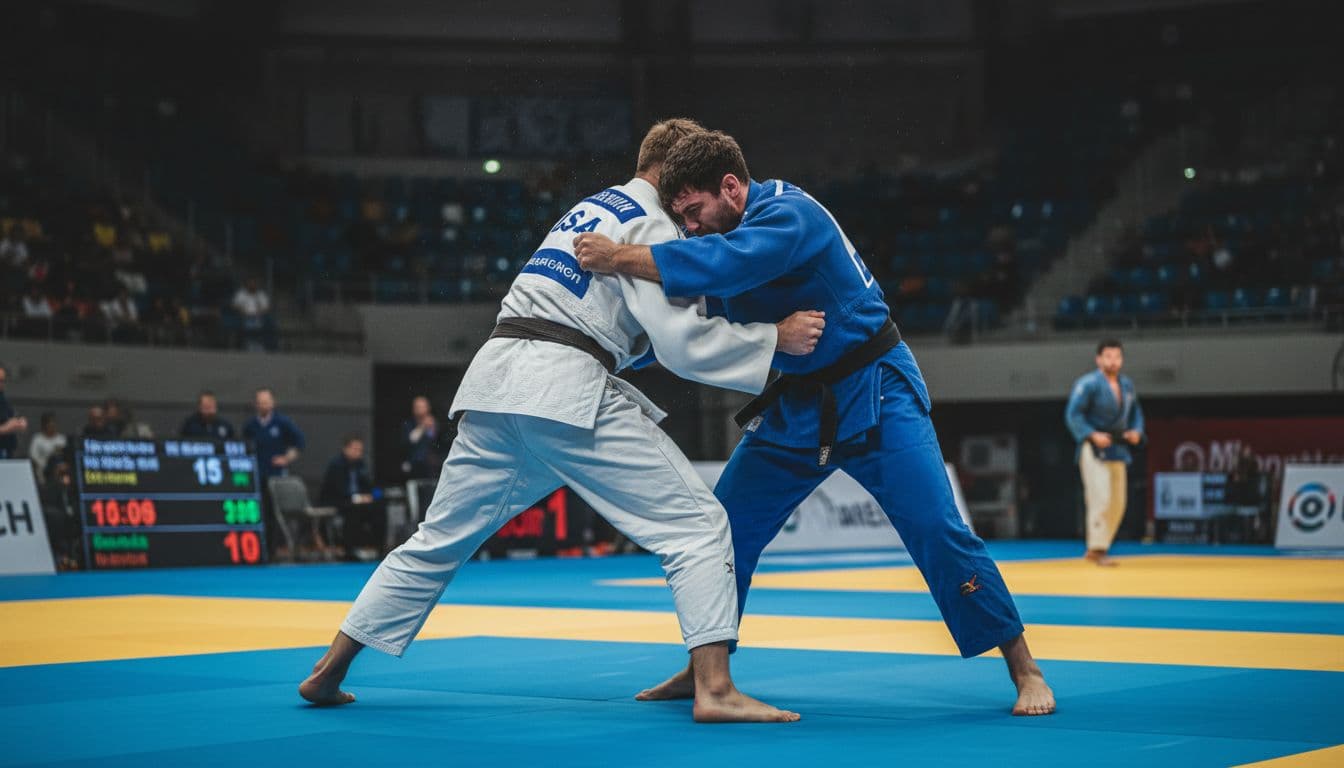 Diogo Chantre assegura o sétimo lugar no encerramento do Open Europeu de Judo em Benidorm