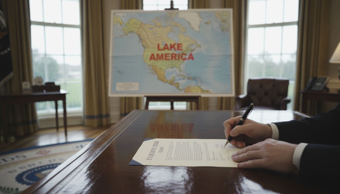 Donald Trump muda o nome do Lago Ontário para Lago América após tensão diplomática com o Canadá