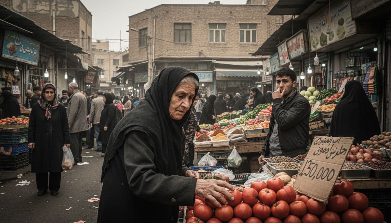 Economia iraniana afunda com sanções dos Estados Unidos e inflação dispara