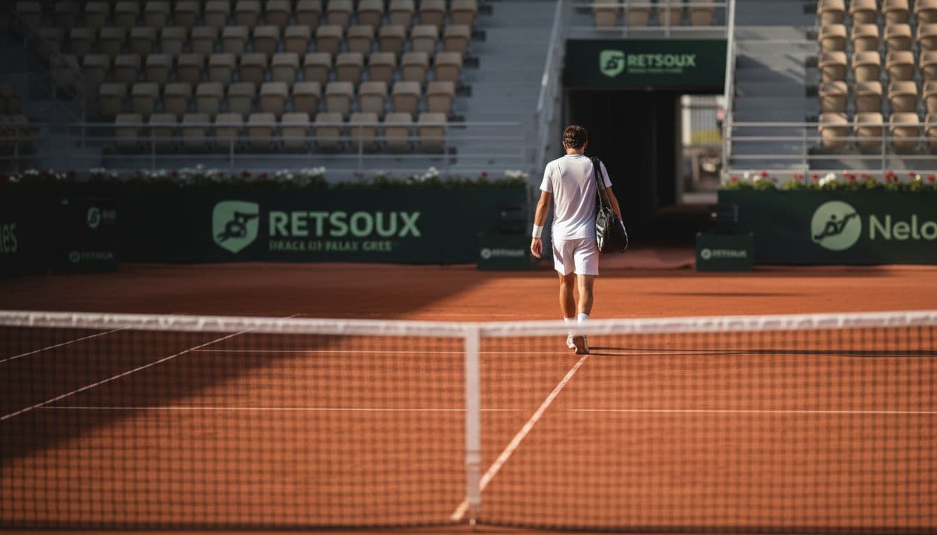 O Estoril Open despede-se de Stanislas Wawrinka após eliminação precoce