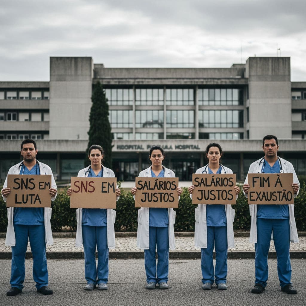 Greve nacional no setor da saúde marca início de maio