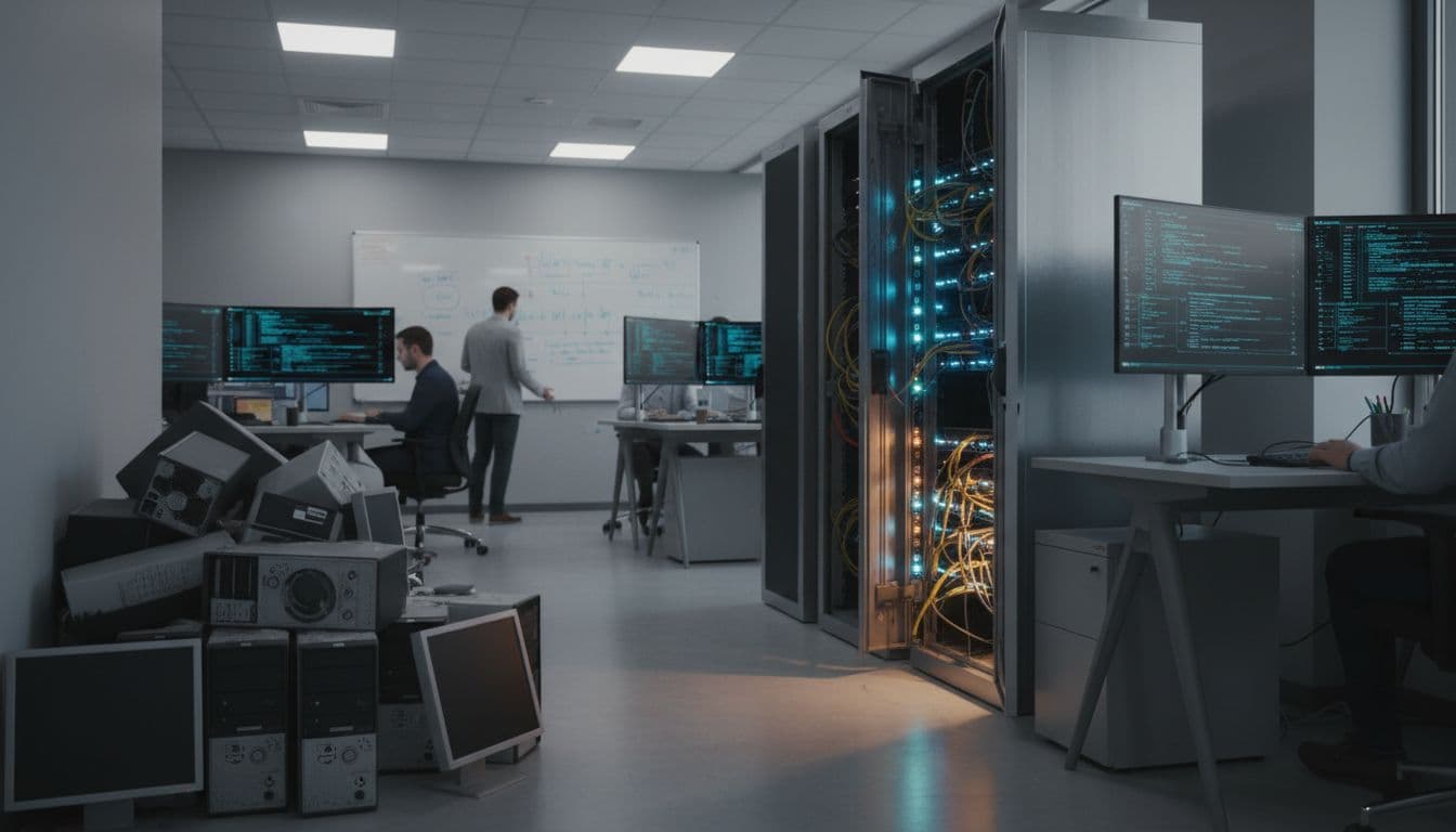 A IBM aumenta lucros no semestre mas sofre com a quebra na venda de computadores