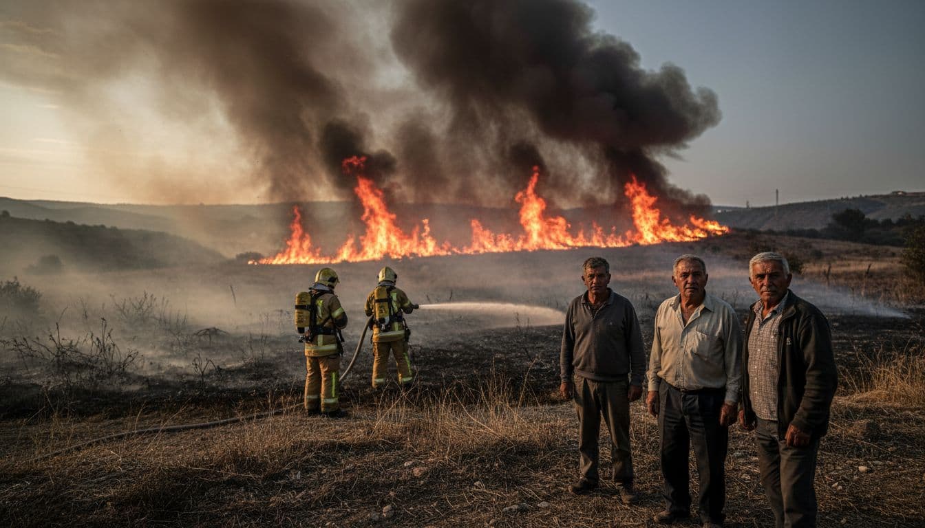 Incêndio em Torre de Moncorvo mantém três frentes ativas e assusta populações
