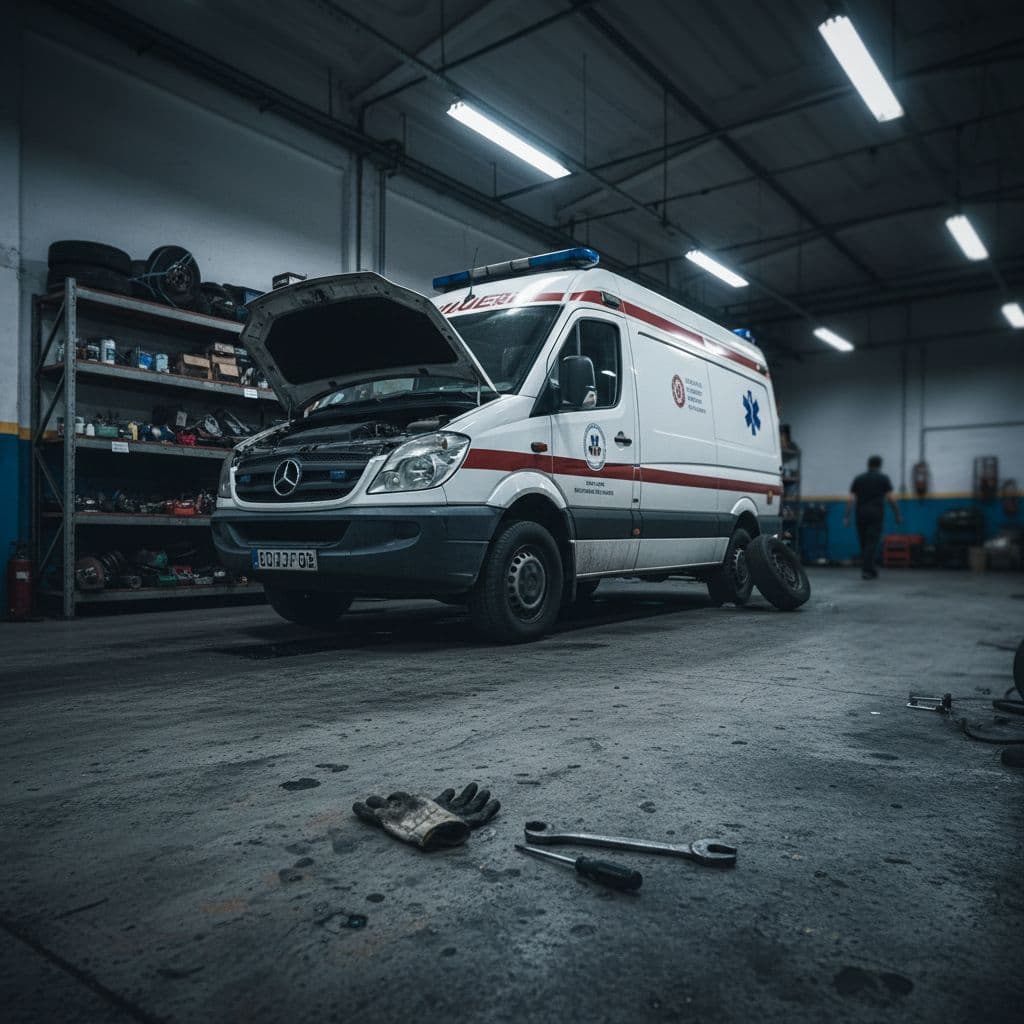 INEM regista 10 mil horas de viaturas paradas em 2025