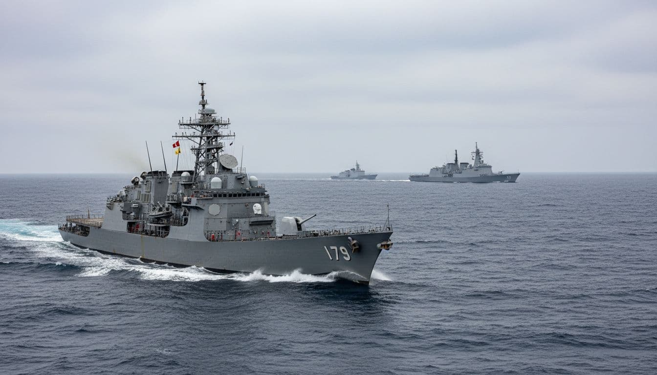 Japão regista primeiro exercício chinês com fogo real nas suas águas