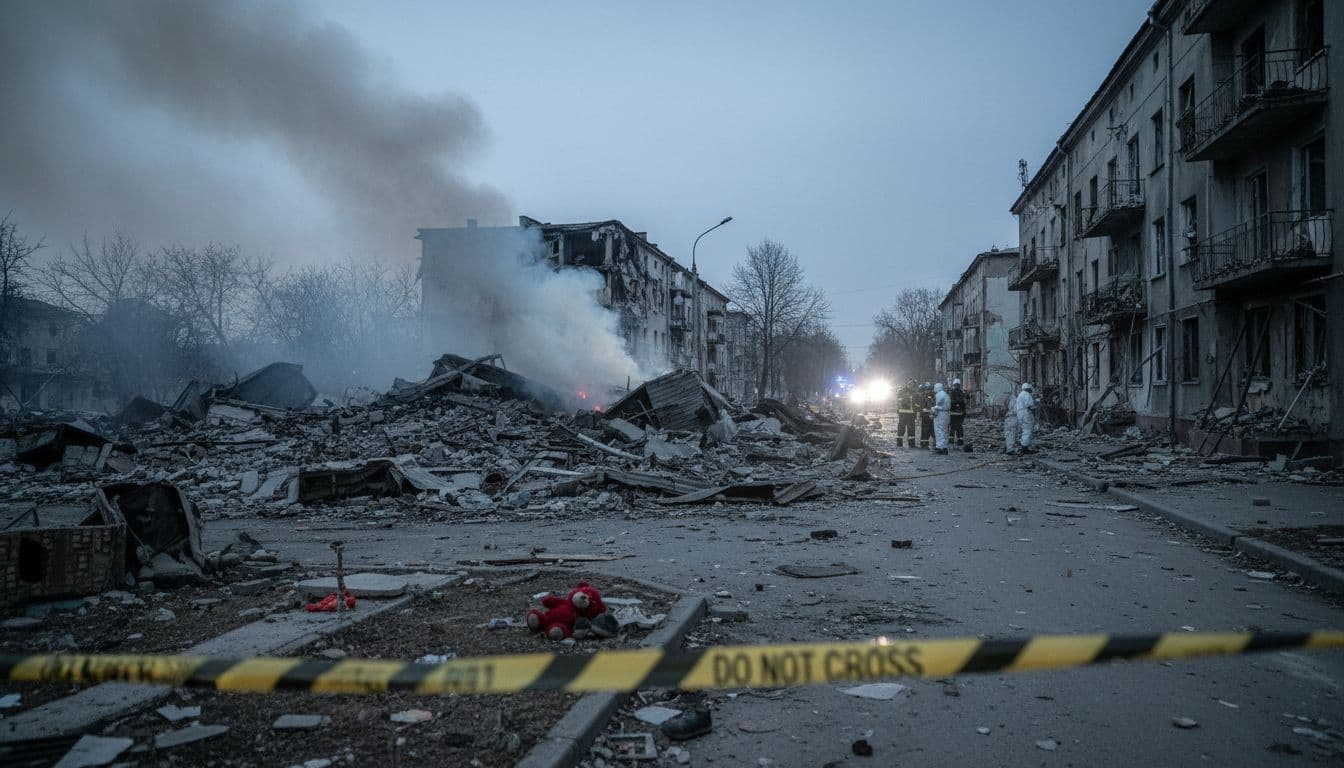 Kiev regista 27 mortos após ataque russo a depósito de munições