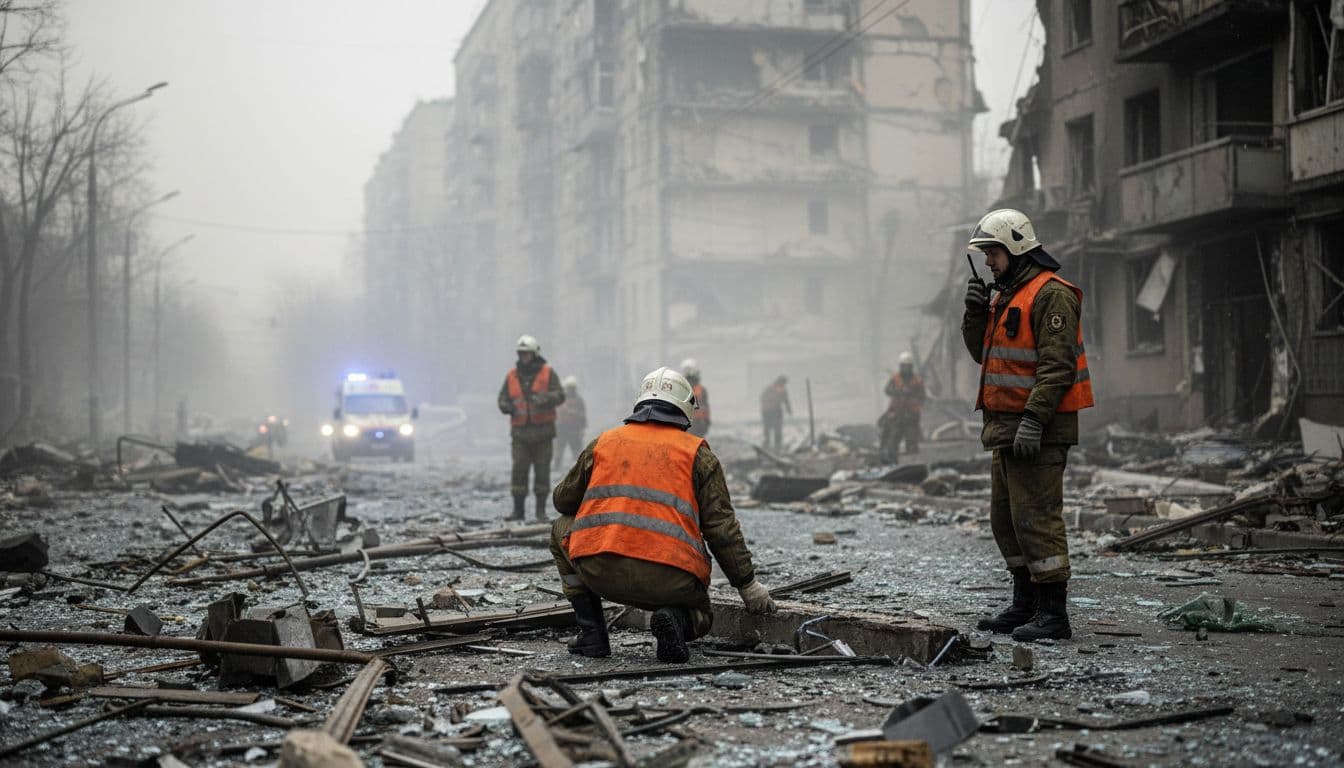 Kiev sofre um dos maiores ataques russos com dezenas de mísseis balísticos