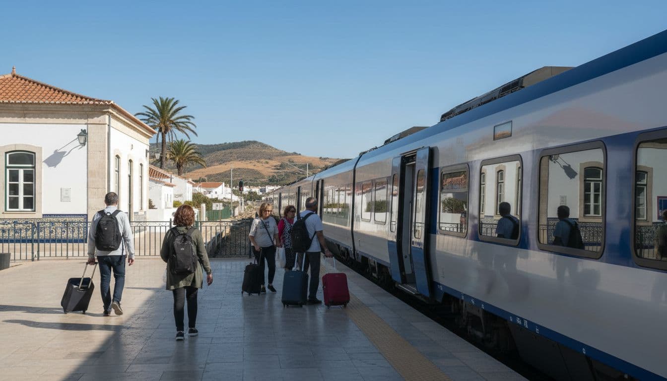 A Linha do Algarve reduz viagens em 45 minutos com novos comboios elétricos