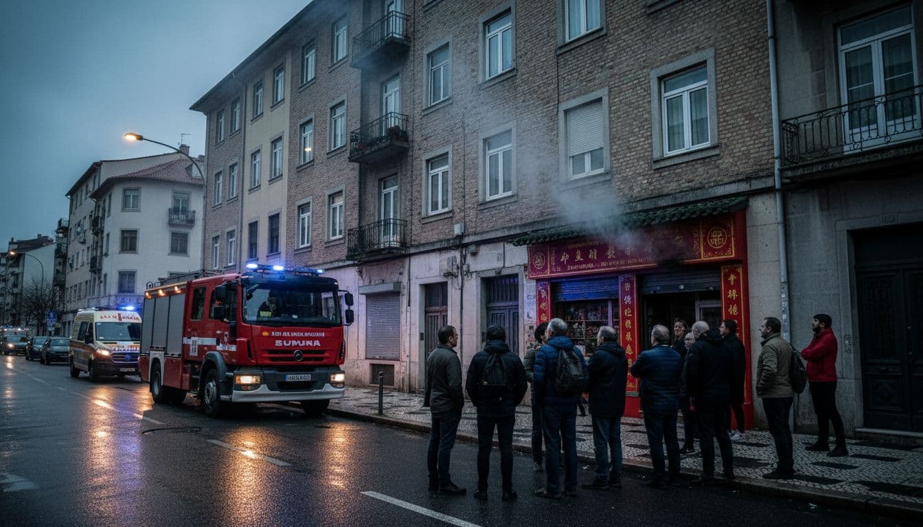 Matosinhos revive pesadelo com novo incêndio em loja que desalojou moradores