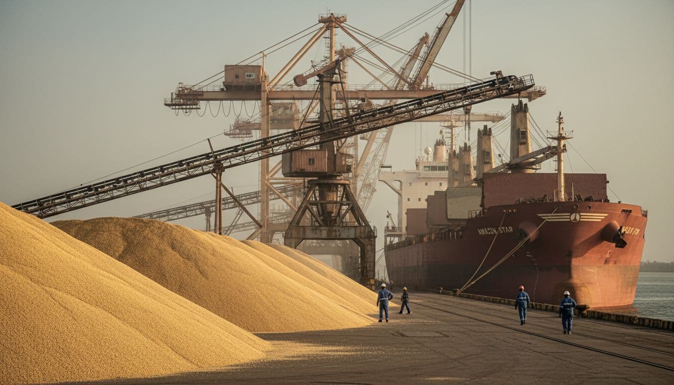 Mercado chinês bate recordes de importação de soja brasileira e afasta os Estados Unidos