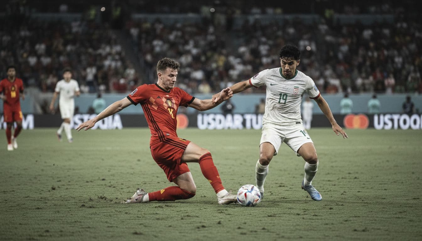 Mundial 2026 soma novo empate sem golos no duelo entre Bélgica e Irão