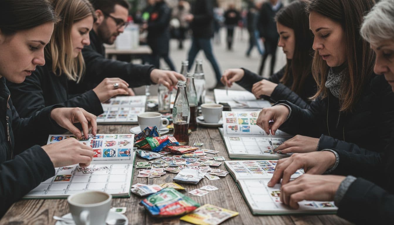 O Mundial de Futebol antecipa a tradicional febre pela troca de cromos