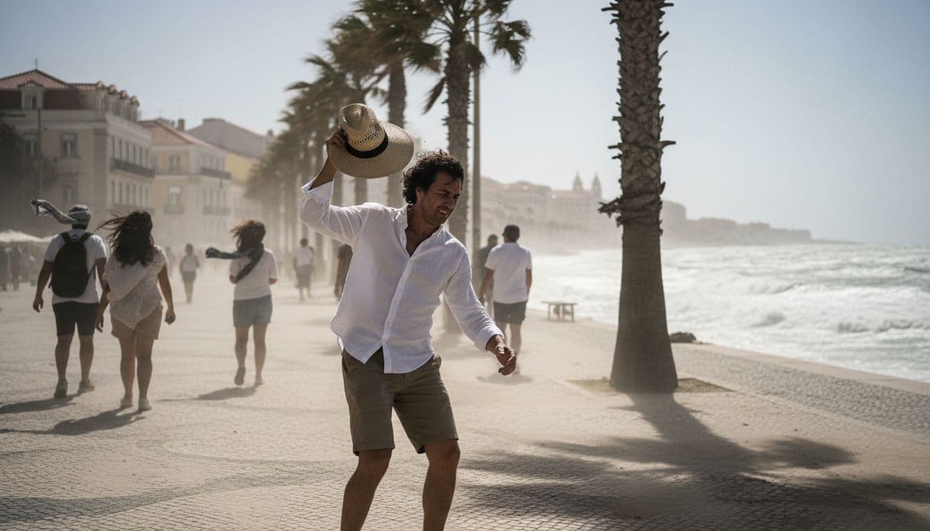 O calor de verão chega a sete distritos portugueses com avisos amarelos na quinta-feira