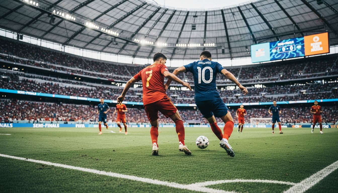 O Mundial 2026 conhece o primeiro finalista no embate entre Espanha e França