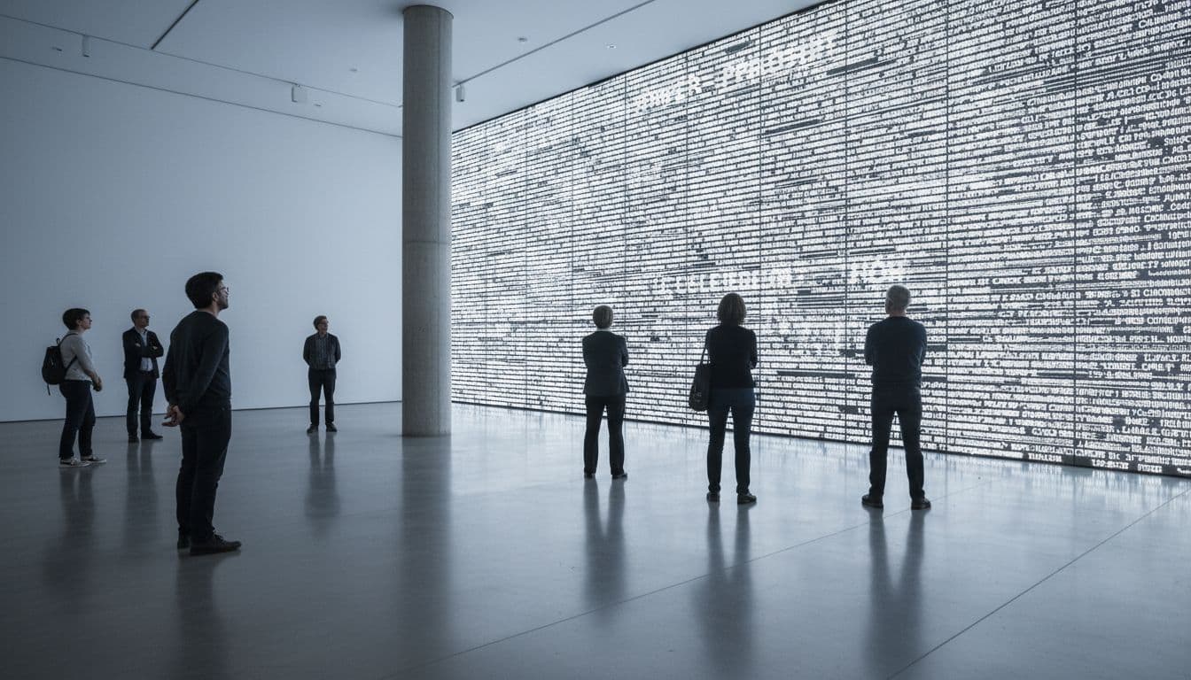 O Museu de Serralves acolhe a primeira exposição a solo de Jenny Holzer em Portugal