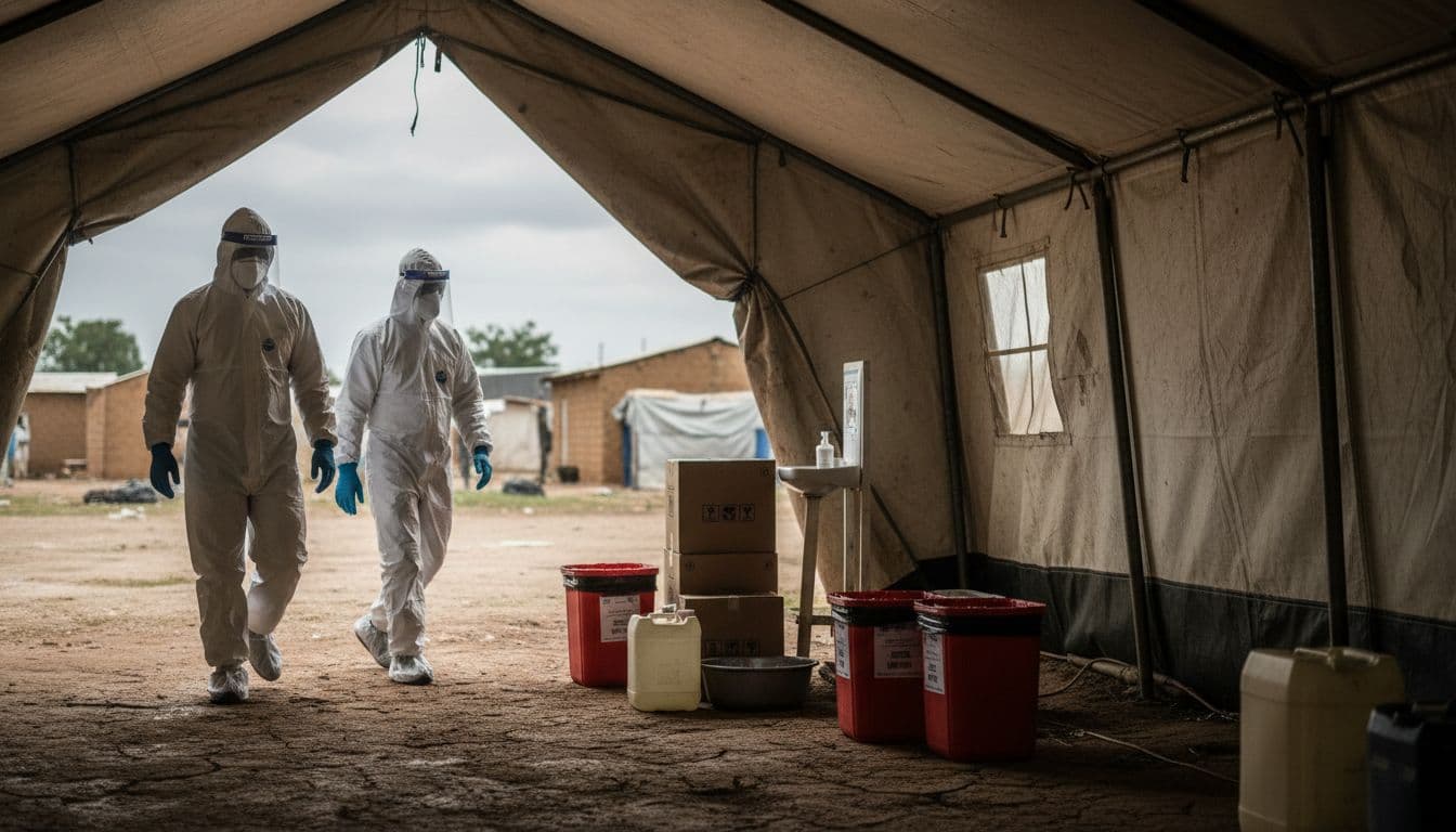 O surto de Ébola na República Democrática do Congo agrava-se ao fim de dois meses