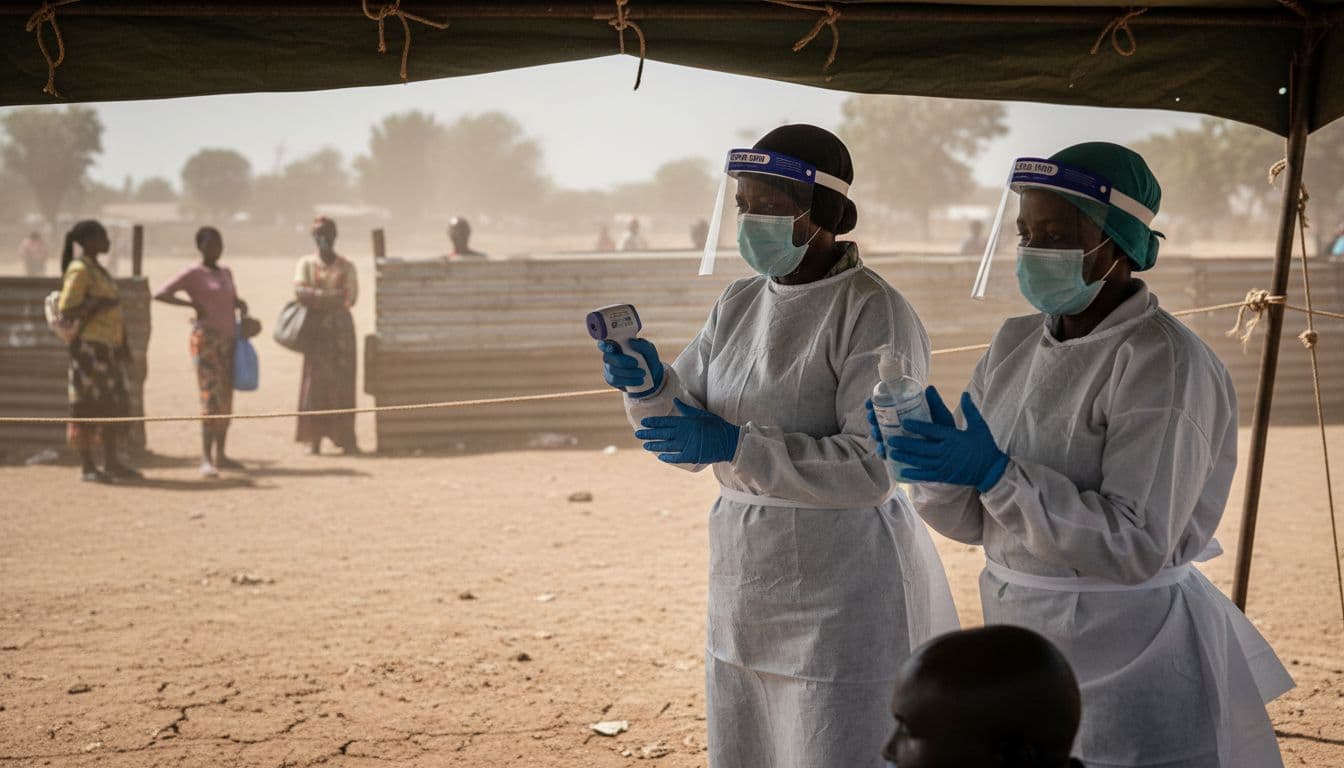 O Uganda encerra fronteira com a RDCongo para travar propagação do Ébola