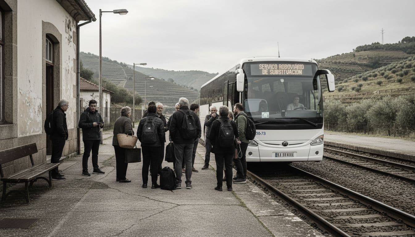 Obras na Linha do Douro cortam circulação de comboios até terça-feira