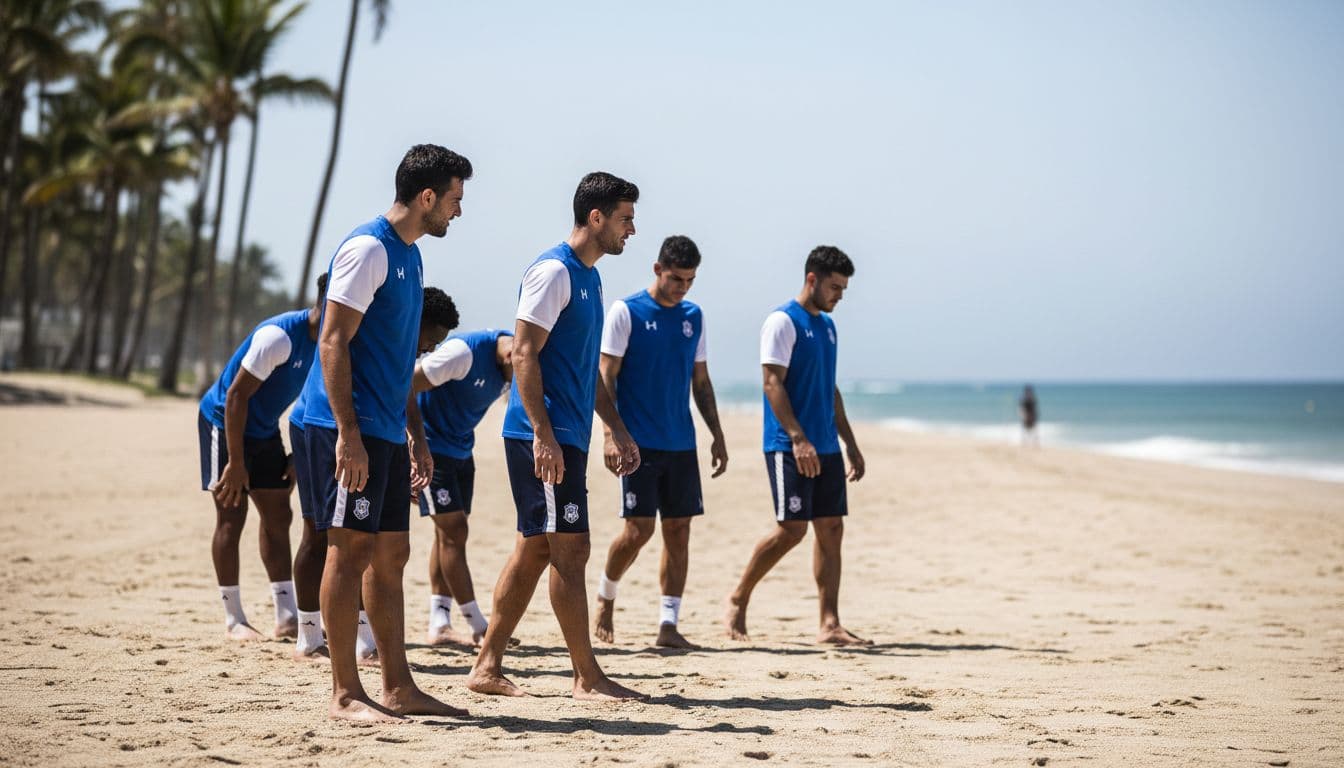 Palm Beach recebe Seleção Nacional para aclimatação a dois dias do Mundial