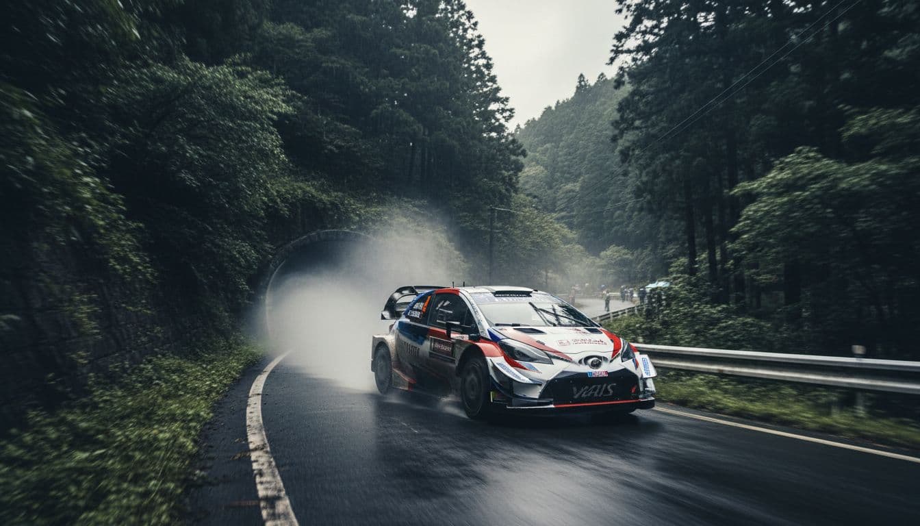 Rali do Japão começa com liderança isolada de Elfyn Evans