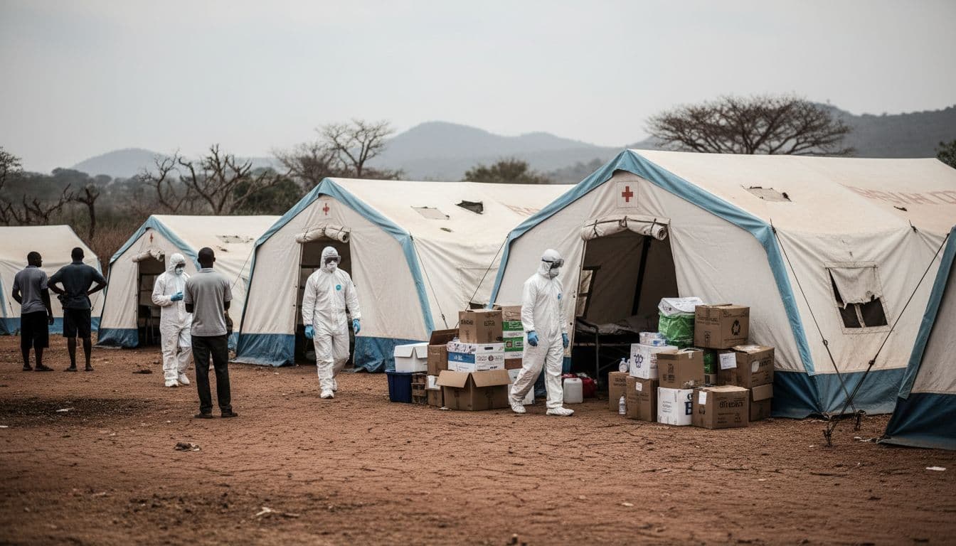A rápida propagação da epidemia de Ébola no Congo ultrapassa a capacidade de resposta médica