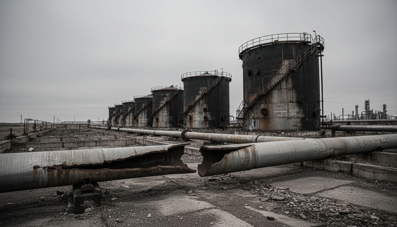 Rússia enfrenta crise de combustíveis e perde até 40% da refinação