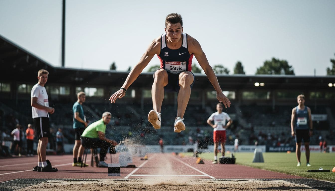 Salto em Götzis coloca Simon Ehammer no topo mundial do ano