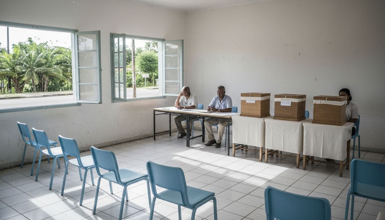 São Tomé e Príncipe encerra presidenciais com fraca adesão e boicotes