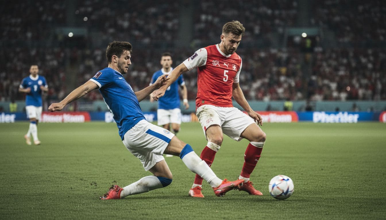 Suíça e Bósnia medem forças na corrida para o Mundial 2026