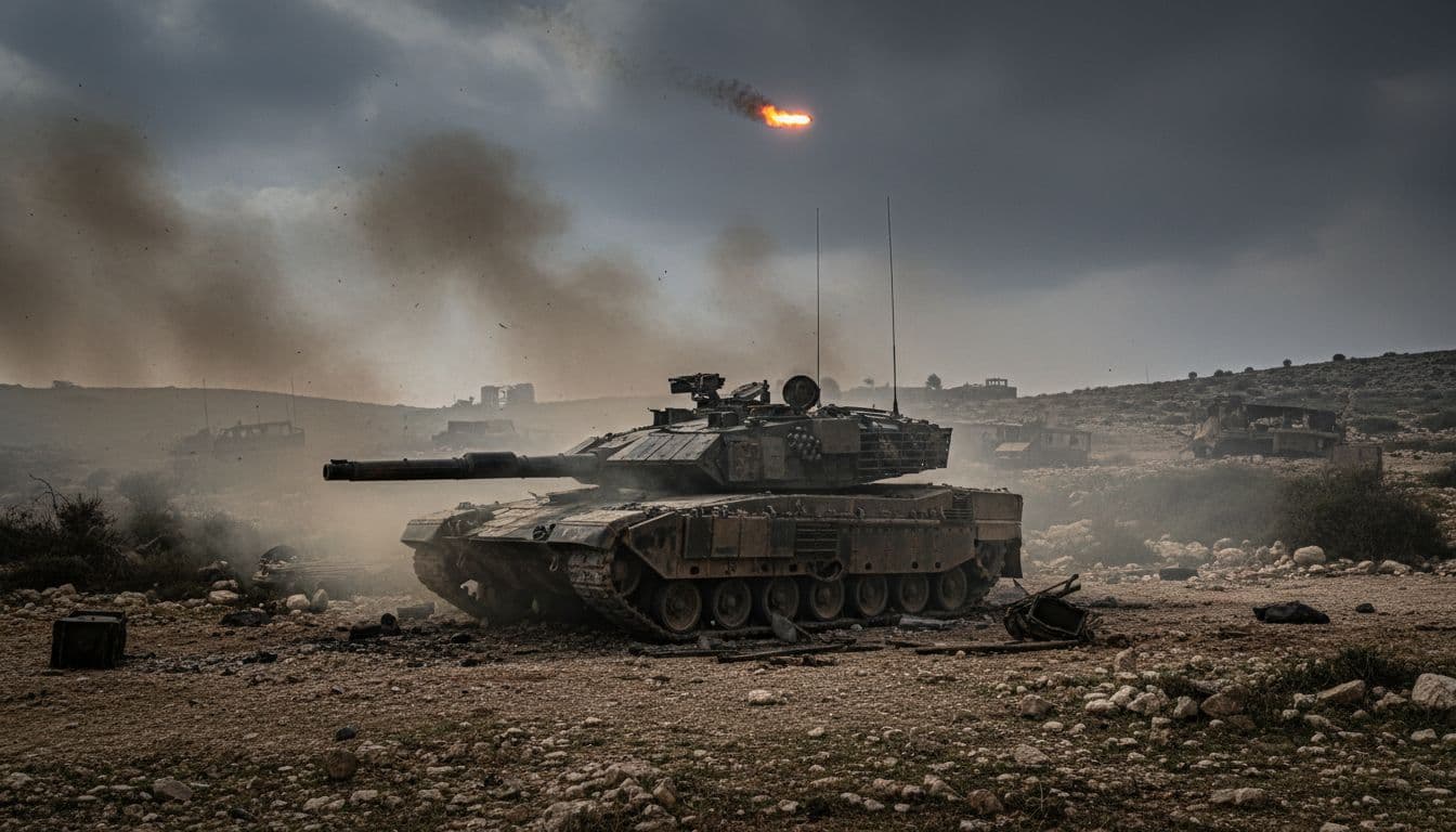 Sul do Líbano volta aos confrontos com ataque do Hezbollah a blindados israelitas