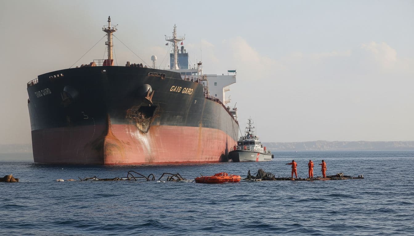 Tensão no estreito de Ormuz dispara após mísseis iranianos atingirem petroleiros