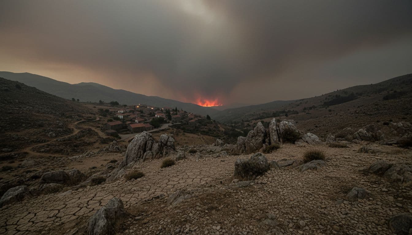 Torre de Moncorvo e Carrazeda de Ansiães enfrentam fogo perto das aldeias