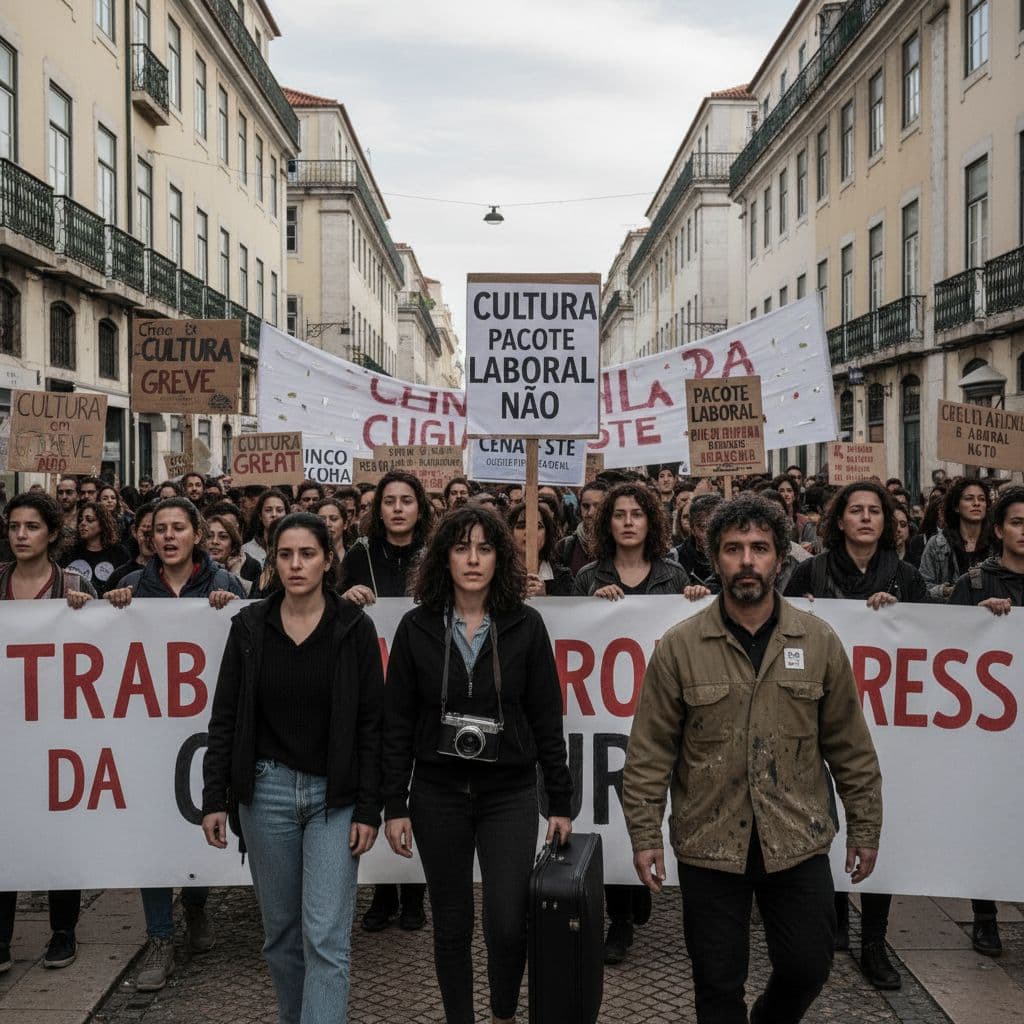 Trabalhadores da Cultura em greve esta sexta-feira contra Pacote Laboral
