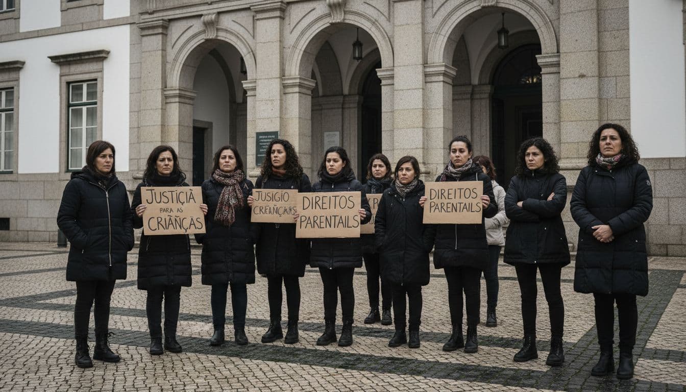 Tribunal de Braga enfrenta acusações de mães por parcialidade na guarda de menores