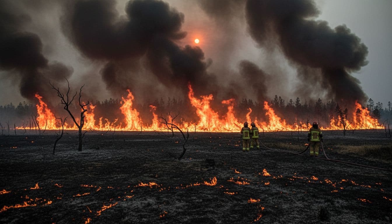 Vaga de incêndios florestais devasta Espanha, Noruega e Canadá com intensidade histórica